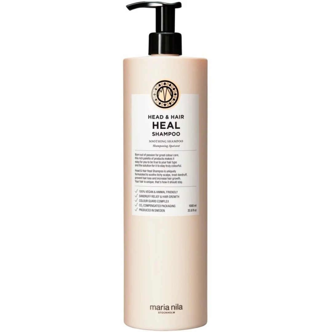Maria Nila Head & Hair Heal Shampoo 1000ml, Maria Nila Head & Hair Heal Soothing Shampoo 1000ml, Maria Nila Head & Hair Heal Shampoo, Maria Nila Head & Heal, Maria Nila