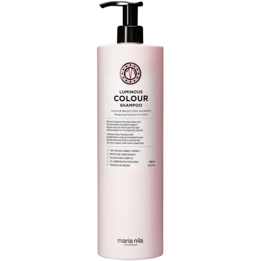 Maria Nila Luminous Colour Shampoo 1000ml, Maria Nila Luminous Colour Protecting Shampoo 1000ml, Maria Nila Luminous Colour Shampoo, Maria Nila Shampoo, Maria Nila