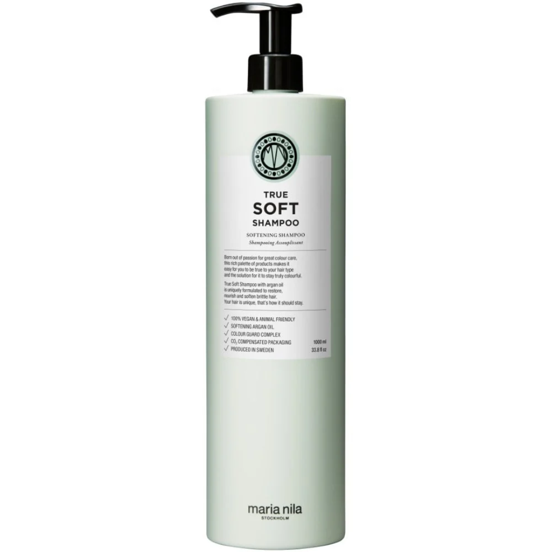 Maria Nila True Soft Shampoo 1000ml, Maria Nila True Soft Softening Shampoo 1000ml, Maria Nila True Soft, Maria Nila Shampoo, Maria Nila True Soft Shampoo, Maria Nila