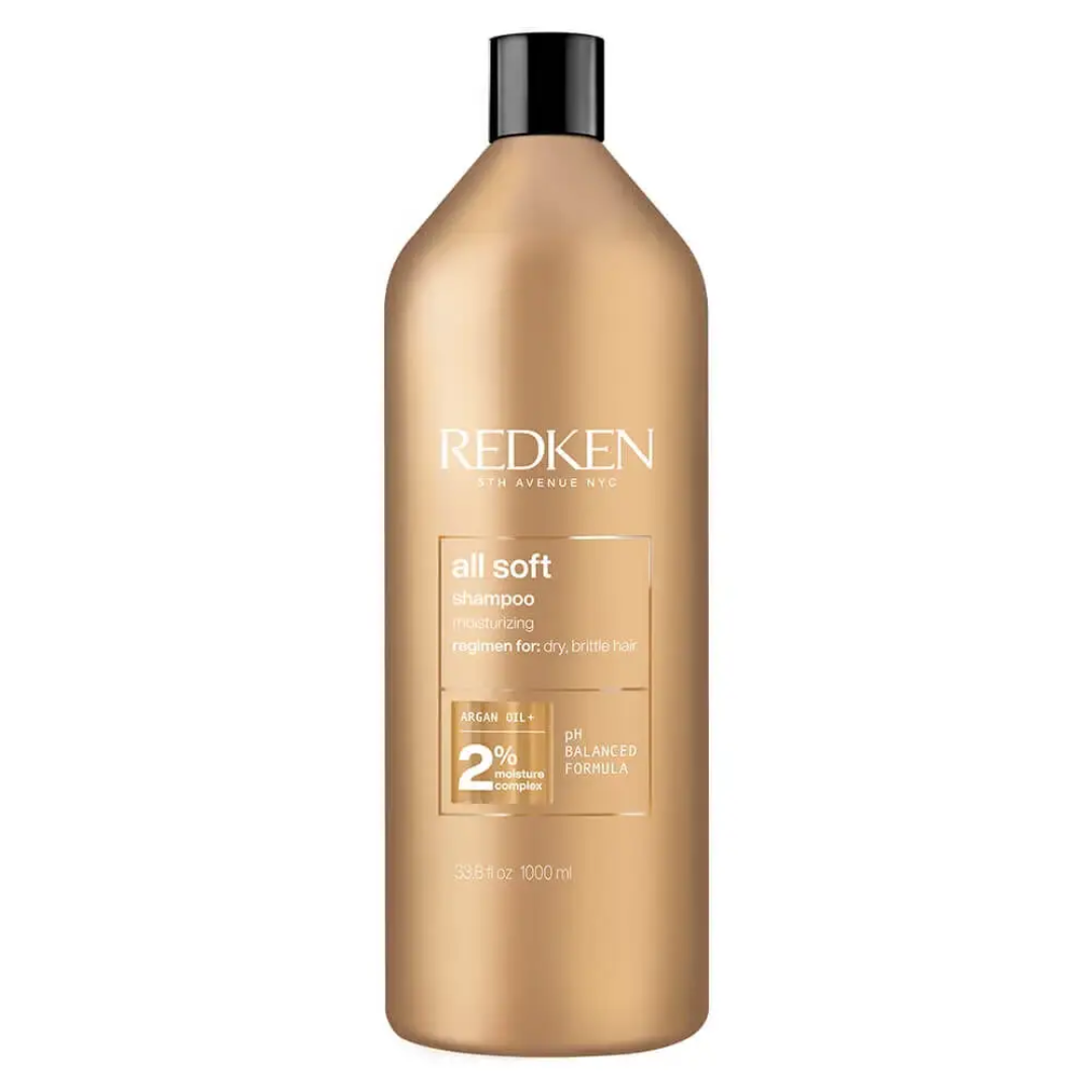 Redken All Soft Shampoo 1000ml, Redken All Soft Shampoo, Redken All Soft, Redken Shampoo, Redken Shampoo 1000ml, Redken, Redken All Soft 1000ml