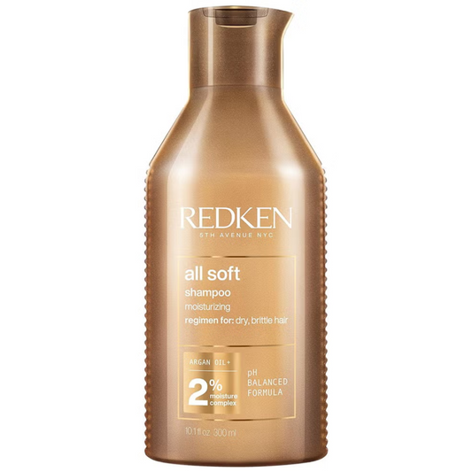 Redken All Soft Shampoo 300ml, Redken All Soft Shampoo, Redken All Soft, Redken Shampoo, Redken Shampoo 300ml, Redken, Redken All Soft 300ml
