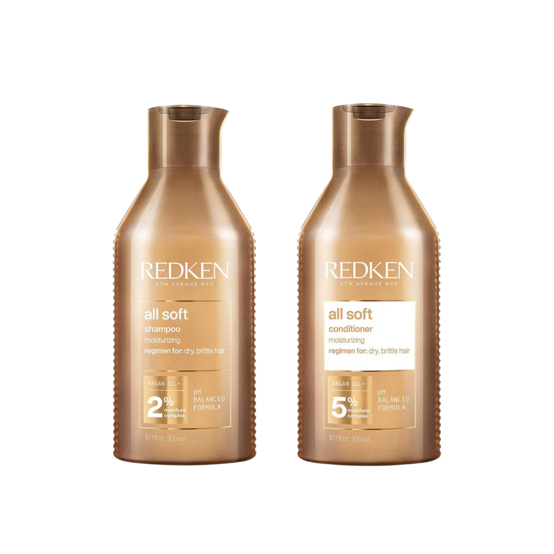 Redken, Redken All Soft Shampoo 300ml, Redken All Soft Conditioner 300ml, Redken All Soft Shampoo, Redken All Soft Conditioner, Redken All Soft, Redken All Soft Set, Redken Black Friday Bundle, Redken All Soft Bundle