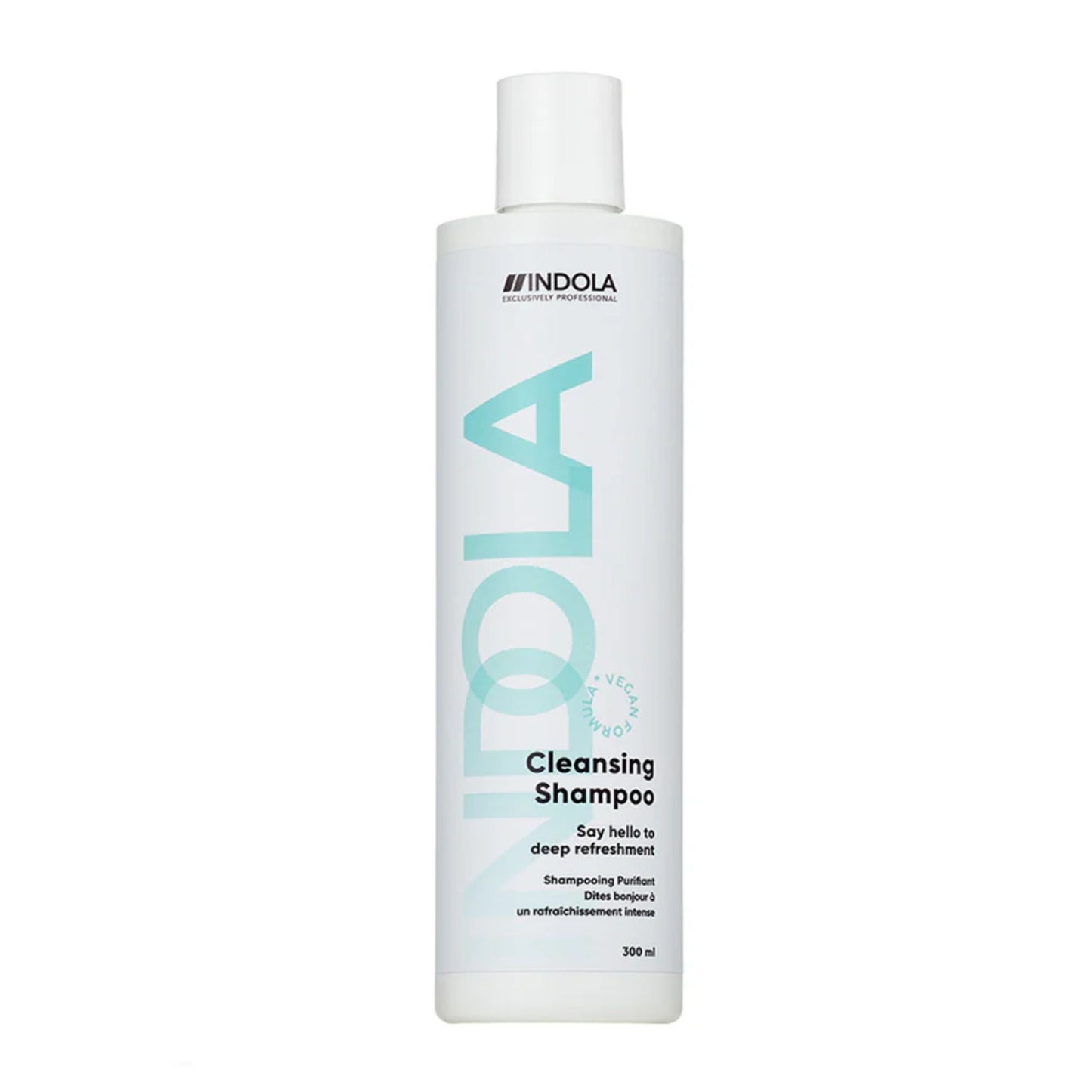Indola Cleansing Shampoo 300ml clarifying shampoo for removing buildup and impurities