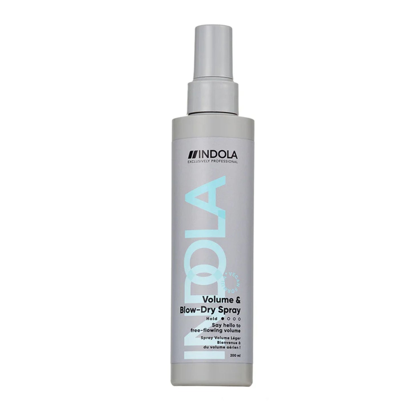 Indola Volume and Blow Dry Spray 200ml volumising spray for root lift and blow dry styling