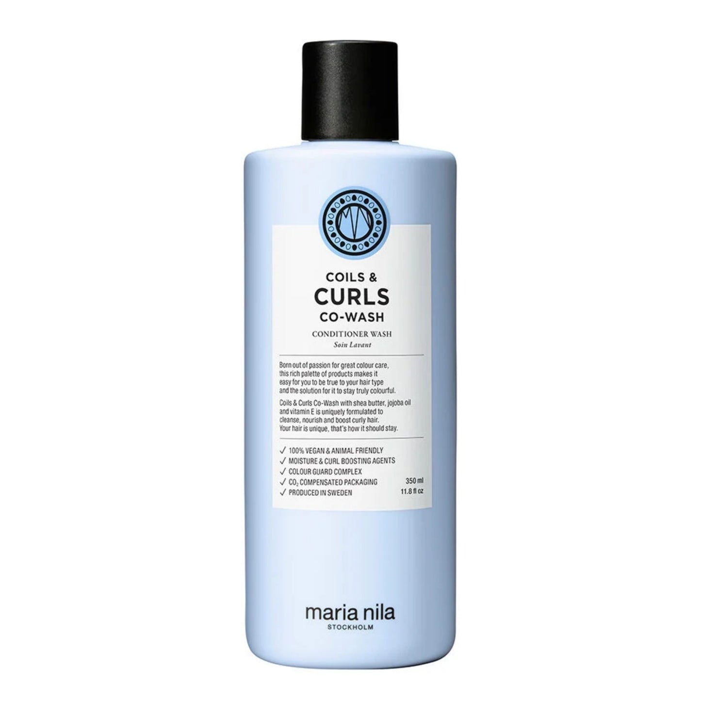 Maria Nila Coils & Curls Co-Wash Conditioning Wash 350ml cleansing conditioner for curly and coily hair