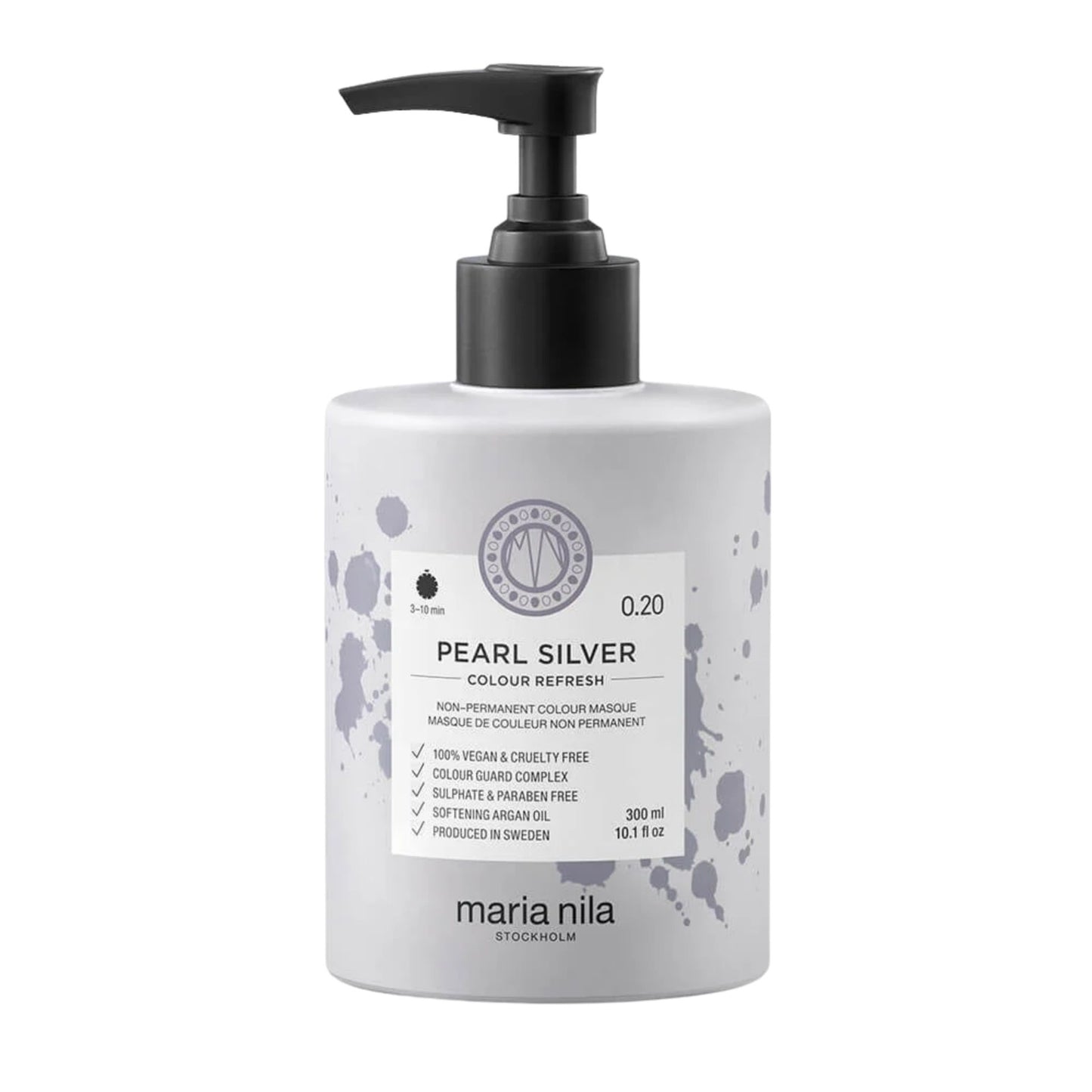 Maria Nila Colour Refresh Pearl Silver 300ml silver toning colour mask