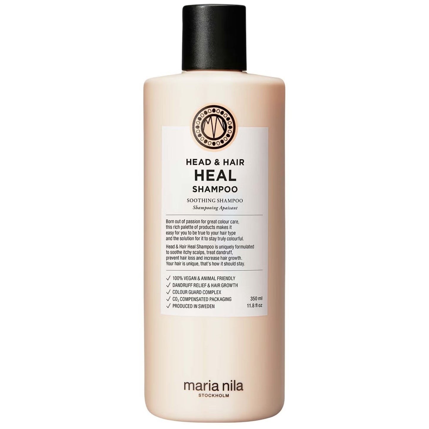 Maria Nila Head & Hair Heal Shampoo 350ml scalp calming anti-dandruff shampoo for sensitive scalp
