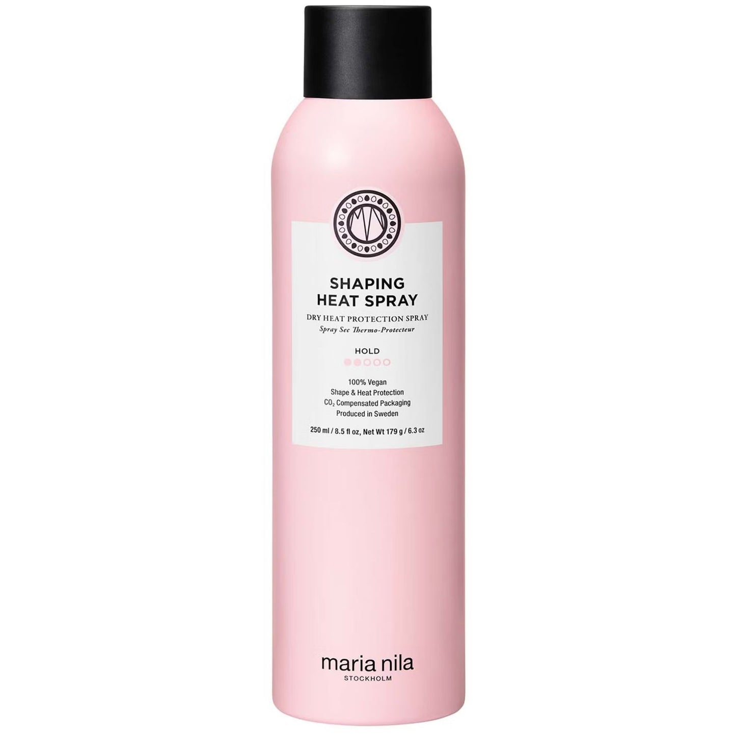 Maria Nila Shaping Heat Spray 250ml heat protection styling spray for hold and smooth finish