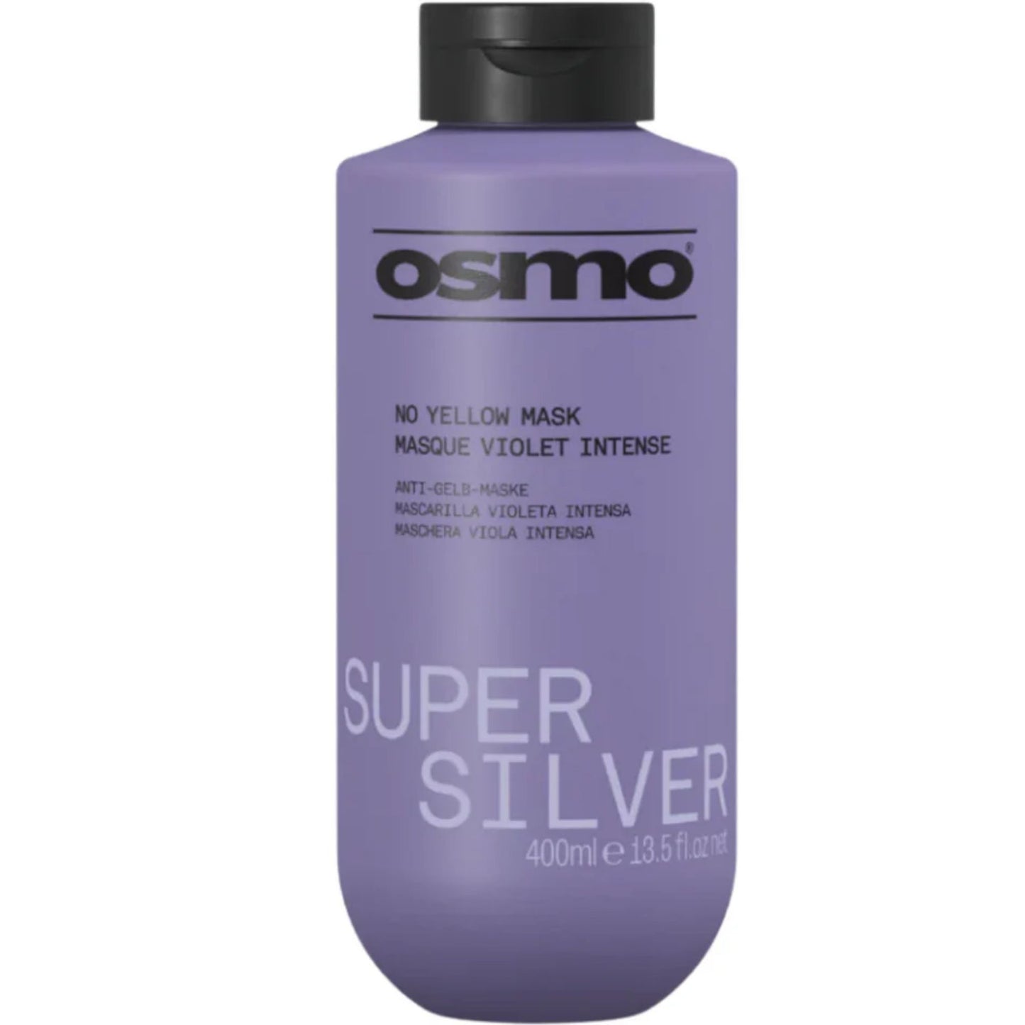 Osmo Super Silver No Yellow Mask 400ml purple toning mask for blonde hair brassiness removal treatment