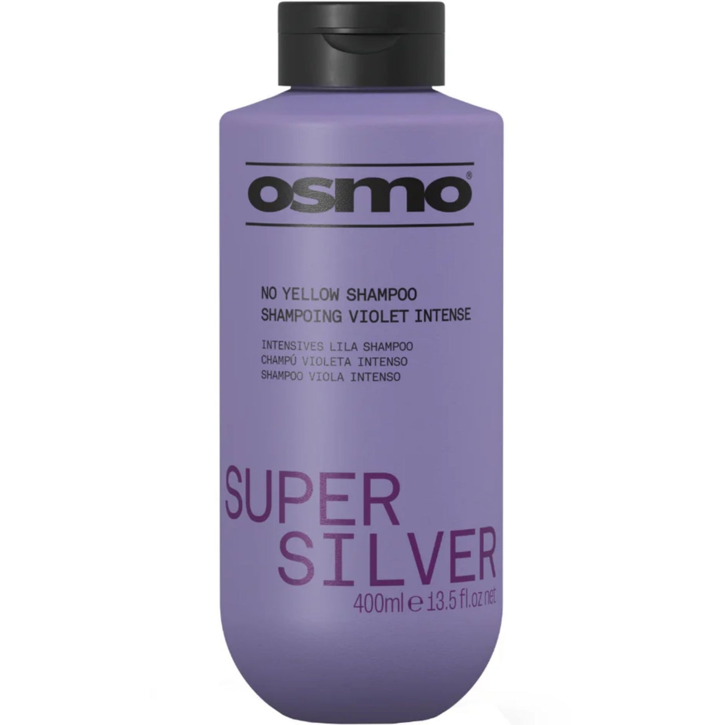 Osmo Super Silver No Yellow Shampoo 400ml purple shampoo for blonde and grey hair brassiness control