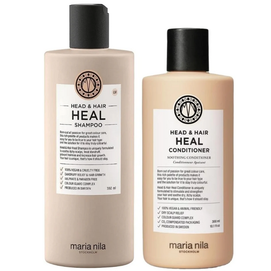 Maria Nila Head & Hair Heal Shampoo 350ml & Conditioner 300ml, Maria Nila Head & Hair Heal Shampoo 350ml & Conditioner 300ml Duo, Maria Nila Head & Hair Heal Shampoo & Conditioner