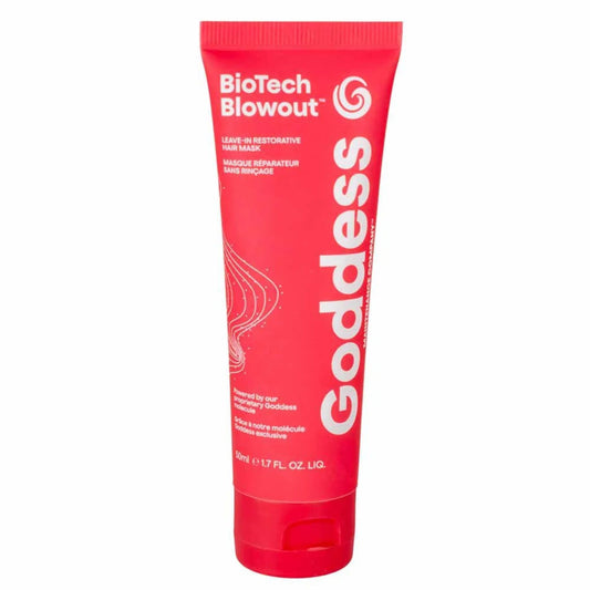 Goddess BioTech Blowout Leave-In Restorative Hair Mask 50ml travel repairing leave in treatment for damaged and dry hair