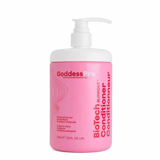 Goddess BioTech Blowout Restorative Conditioner 750ml salon size smoothing conditioner for damaged hair