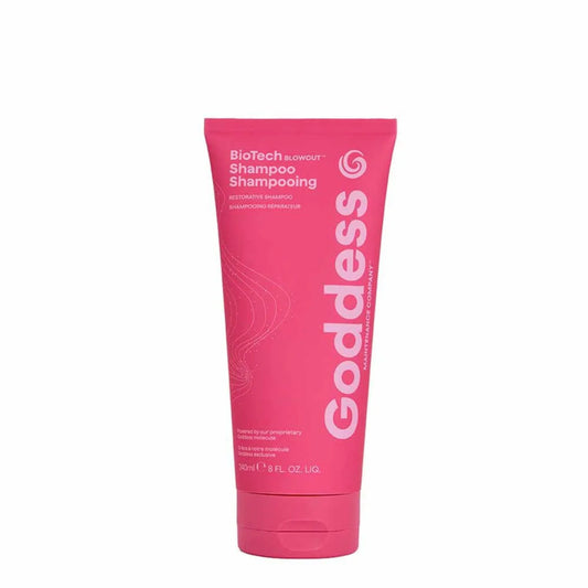 Goddess BioTech Blowout Restorative Shampoo 240ml repairing shampoo for damaged and frizzy hair