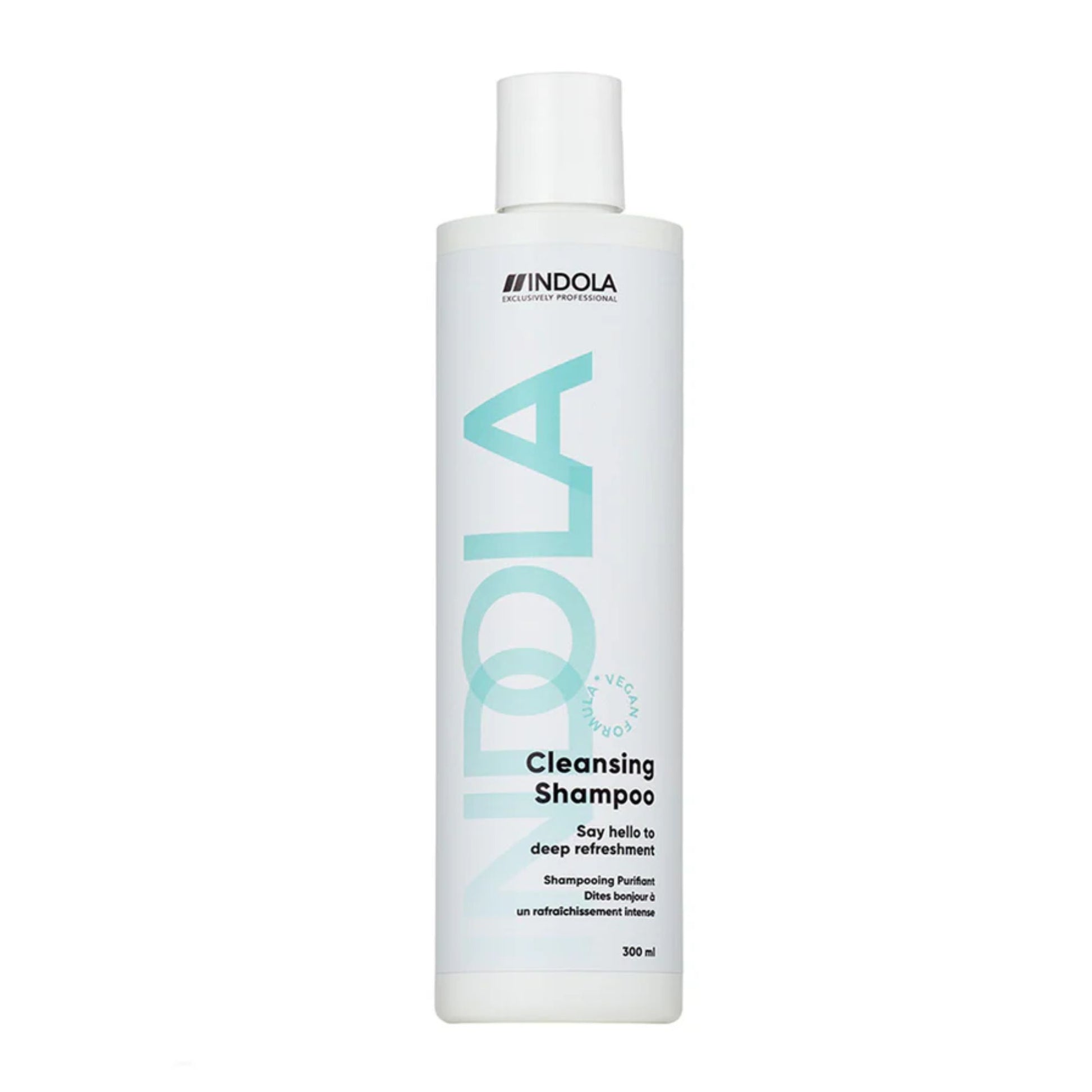 Indola Cleansing Shampoo 300ml clarifying shampoo for removing buildup and impurities