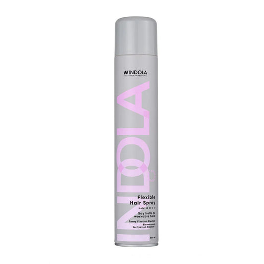 Indola Flexible Hair Spray 500ml flexible hold hairspray for natural styling control