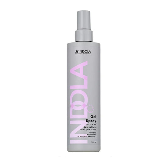 Indola Gel Spray 300ml gel hairspray for strong hold and defined styling