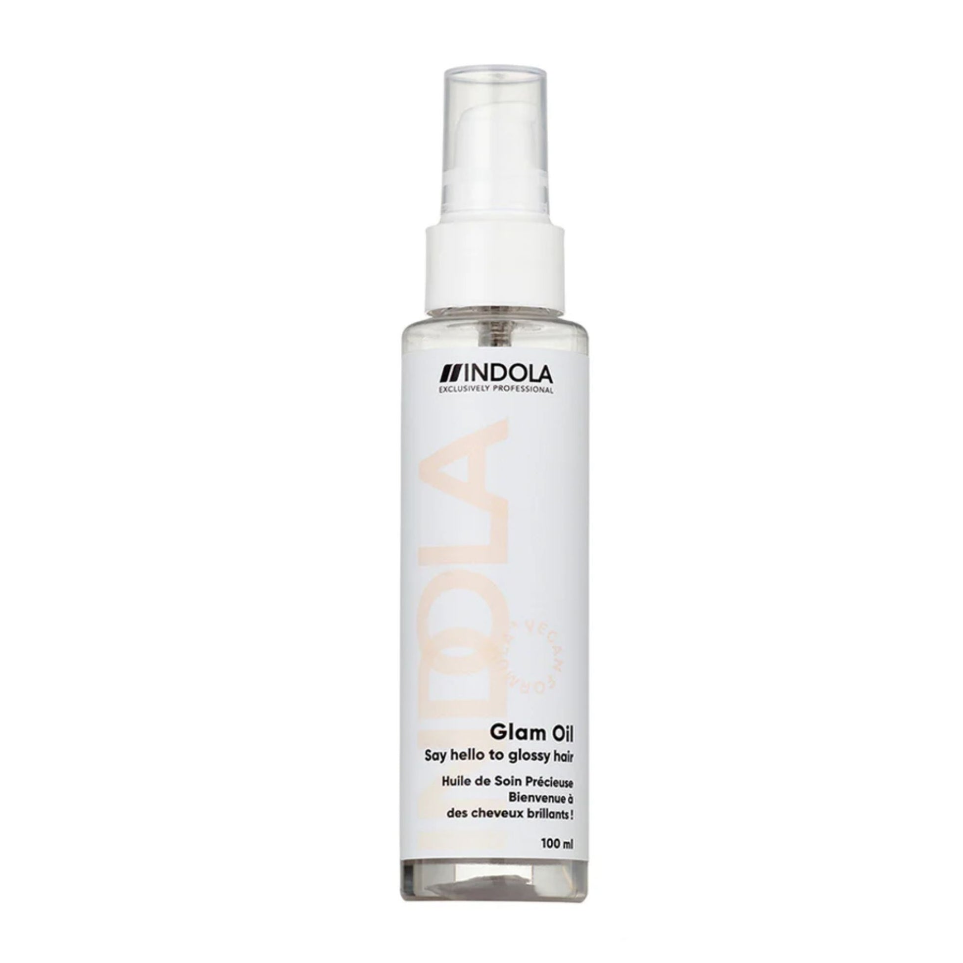 Indola Glam Oil 100ml smoothing hair oil for shine and frizz control