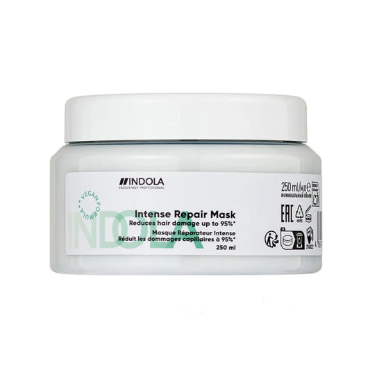 Indola Intense Repair Mask 250ml deep repair hair mask for damaged and dry hair