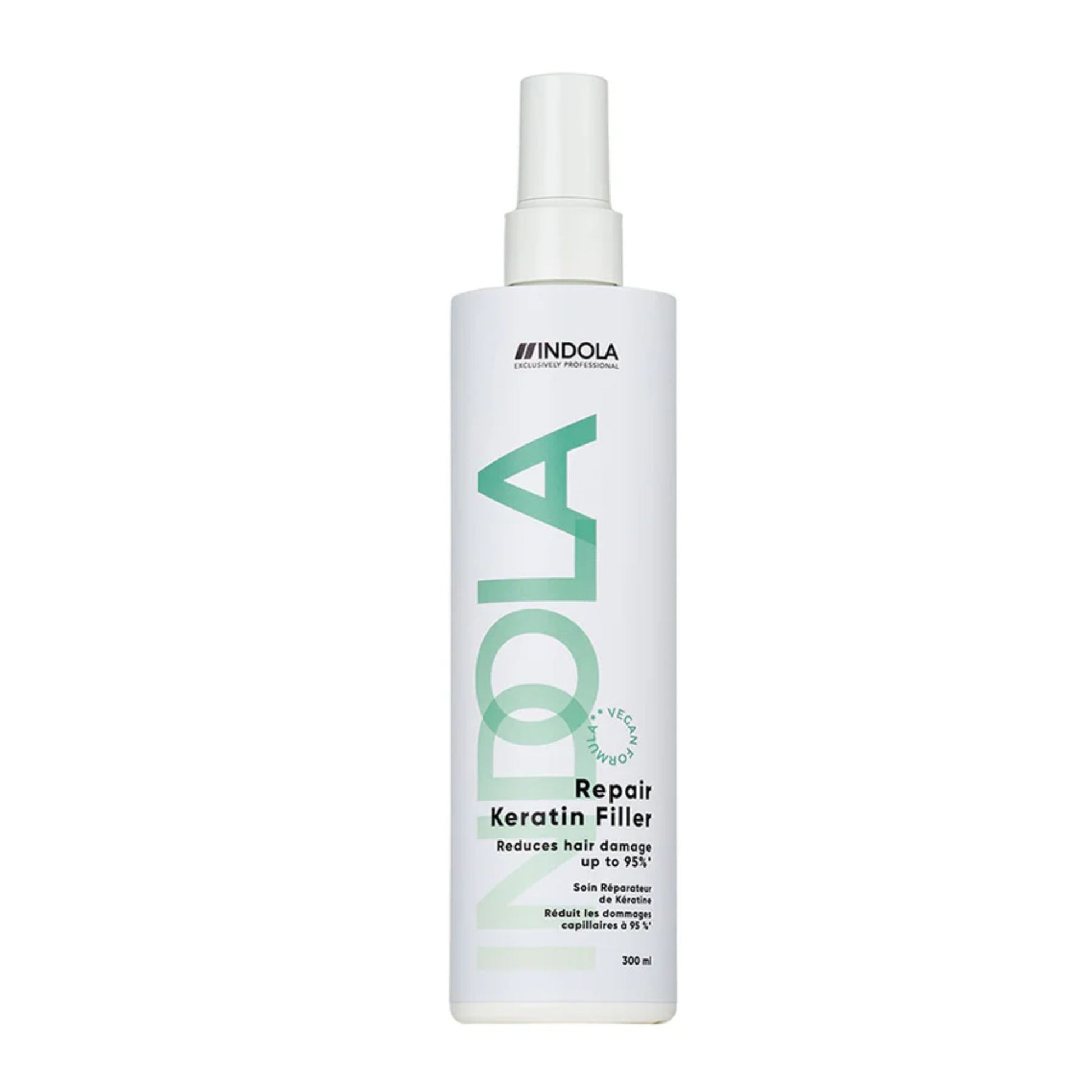 Indola Repair Keratin Filler 300ml strengthening leave in treatment with keratin for damaged hair