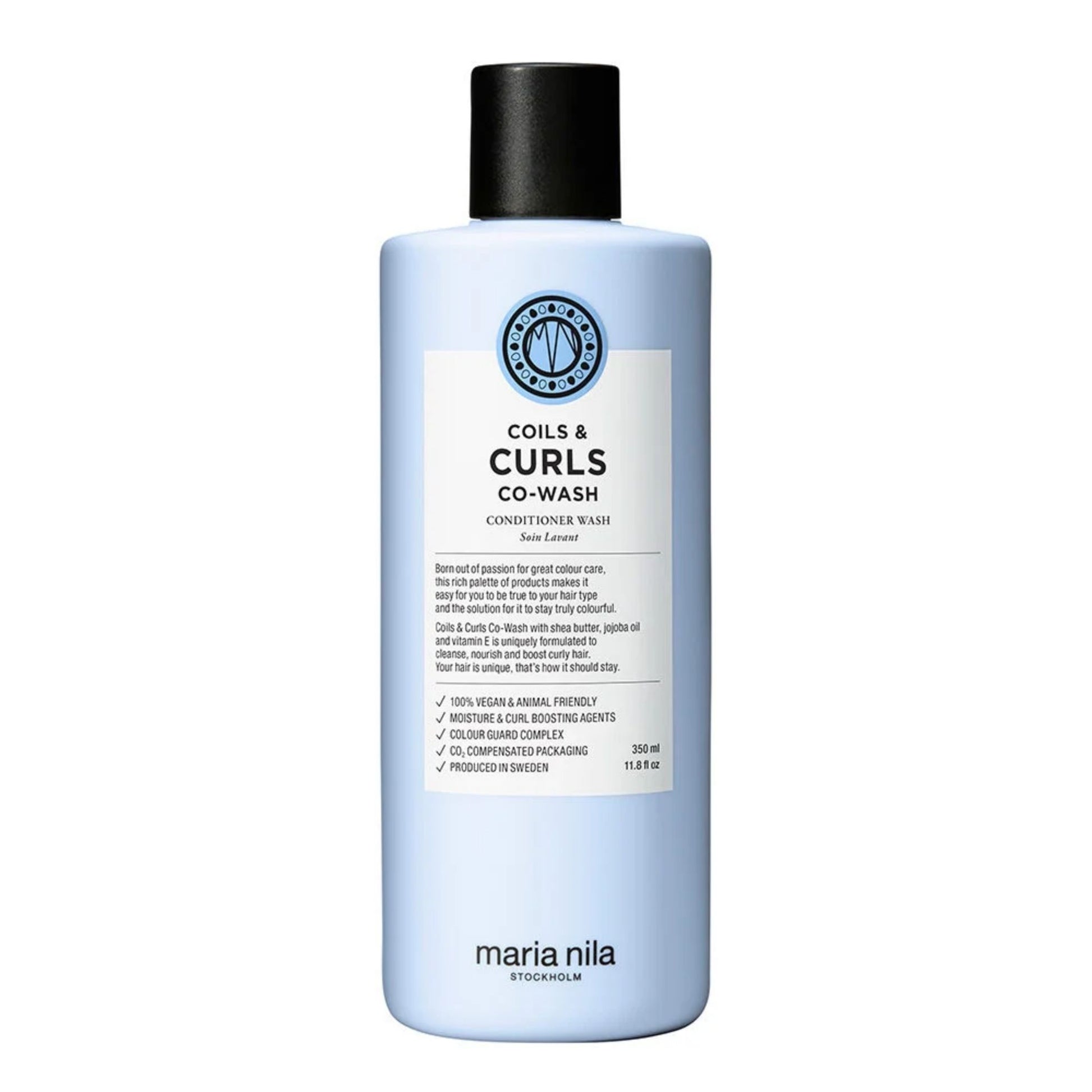 Maria Nila Coils & Curls Co-Wash Conditioning Wash 350ml cleansing conditioner for curly and coily hair