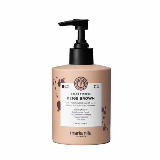 Maria Nila Colour Refresh Beige Brown 300ml neutral brown colour depositing mask