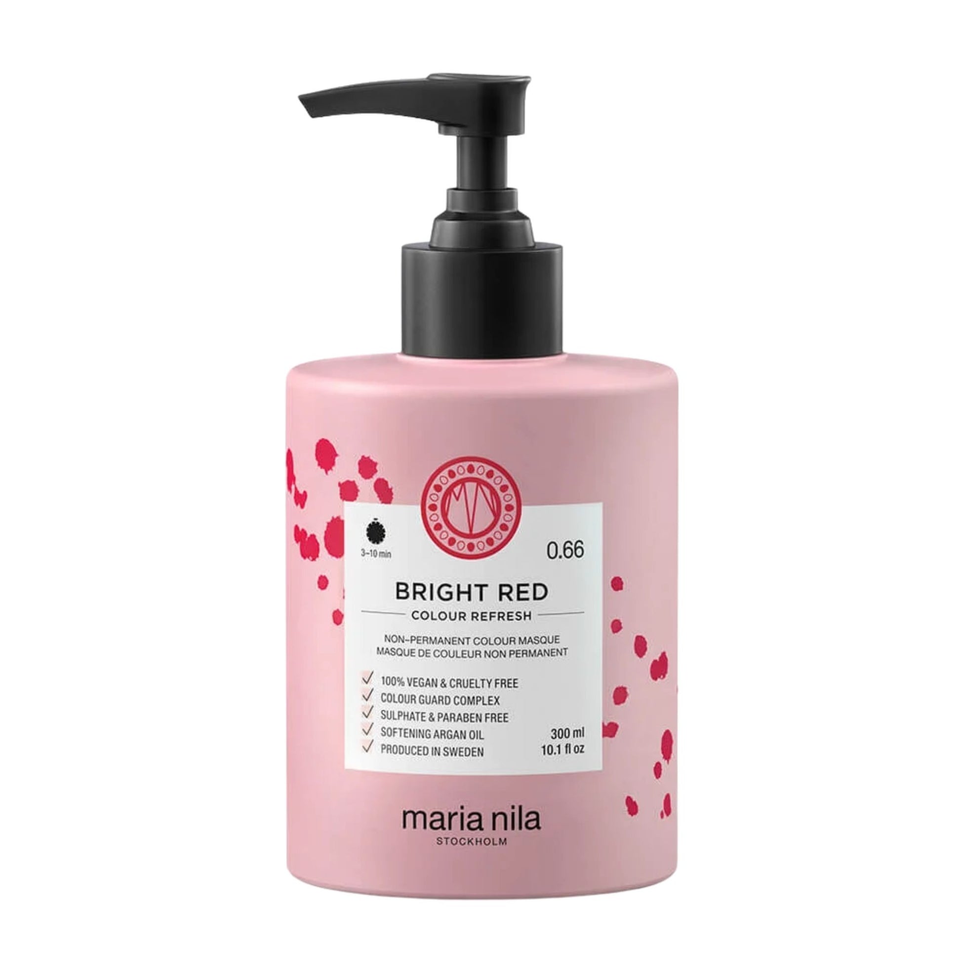 Maria Nila Colour Refresh Bright Red 300ml intense red colour depositing mask
