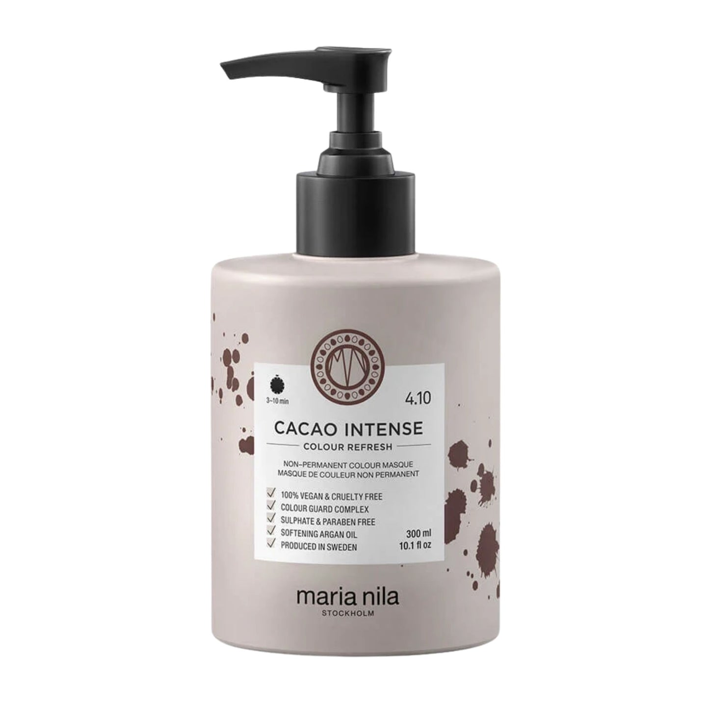 Maria Nila Colour Refresh Cacao Intense 300ml brown colour depositing hair mask