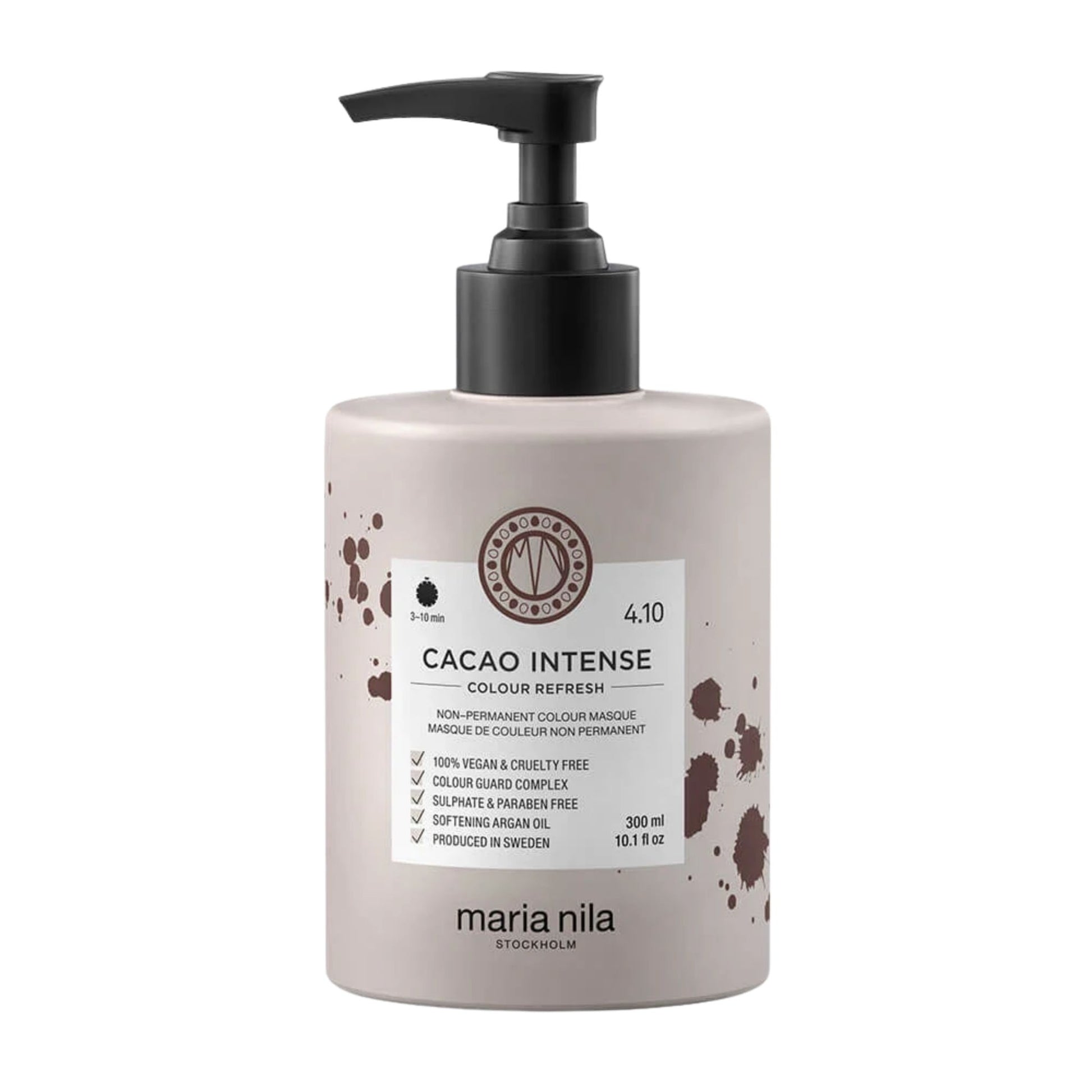 Maria Nila Colour Refresh Cacao Intense 300ml brown colour depositing hair mask