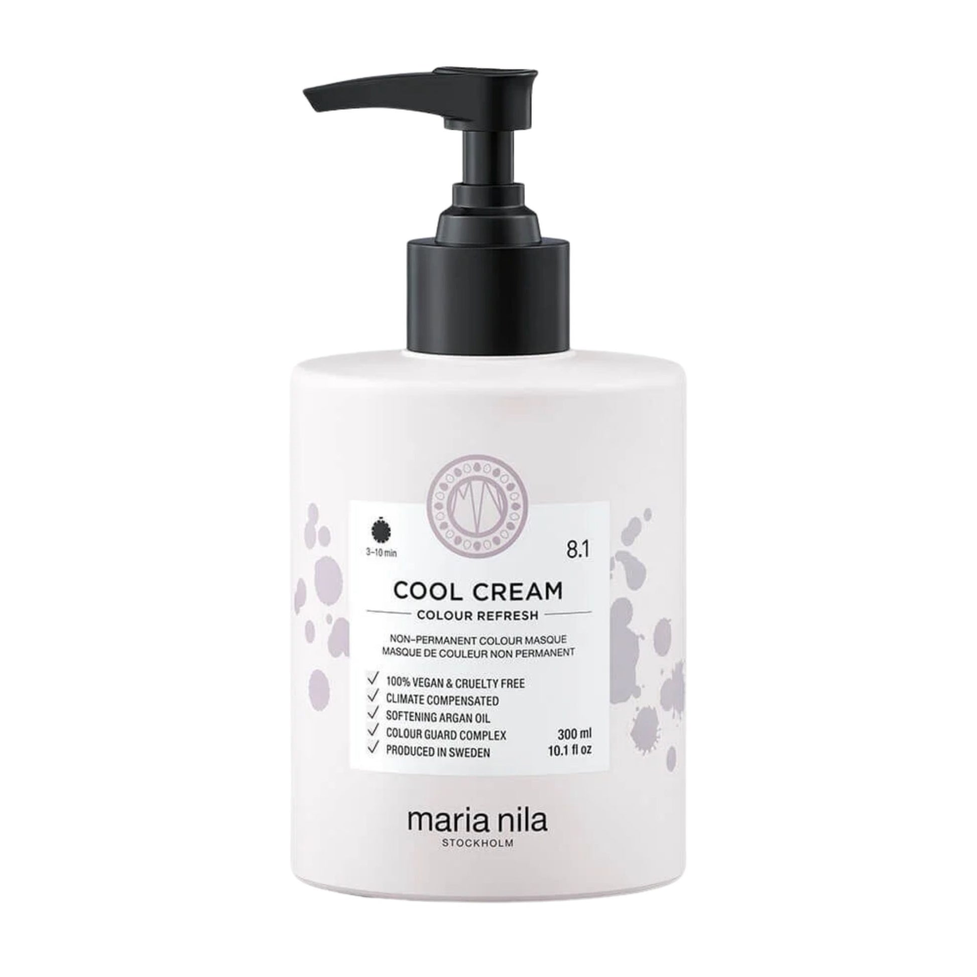 Maria Nila Colour Refresh Cool Cream 300ml beige blonde colour depositing mask