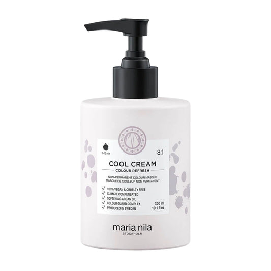 Maria Nila Colour Refresh Cool Cream 300ml beige blonde colour depositing mask