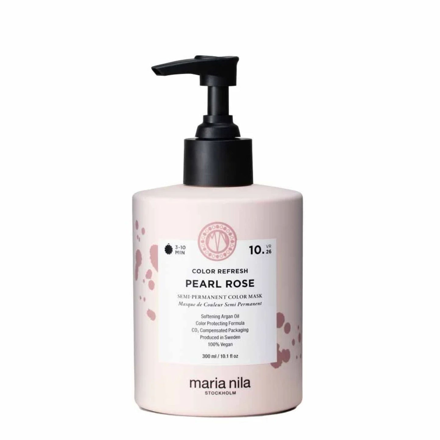 Maria Nila Colour Refresh Pearl Rose 300ml rose pink colour depositing hair mask