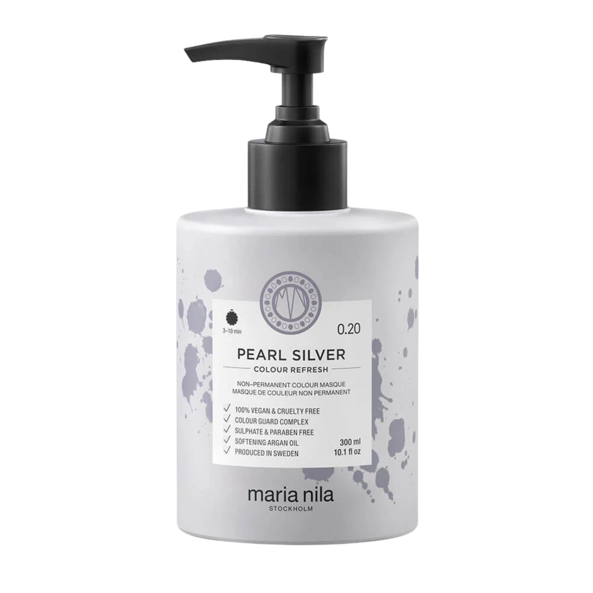 Maria Nila Colour Refresh Pearl Silver 300ml silver toning colour mask