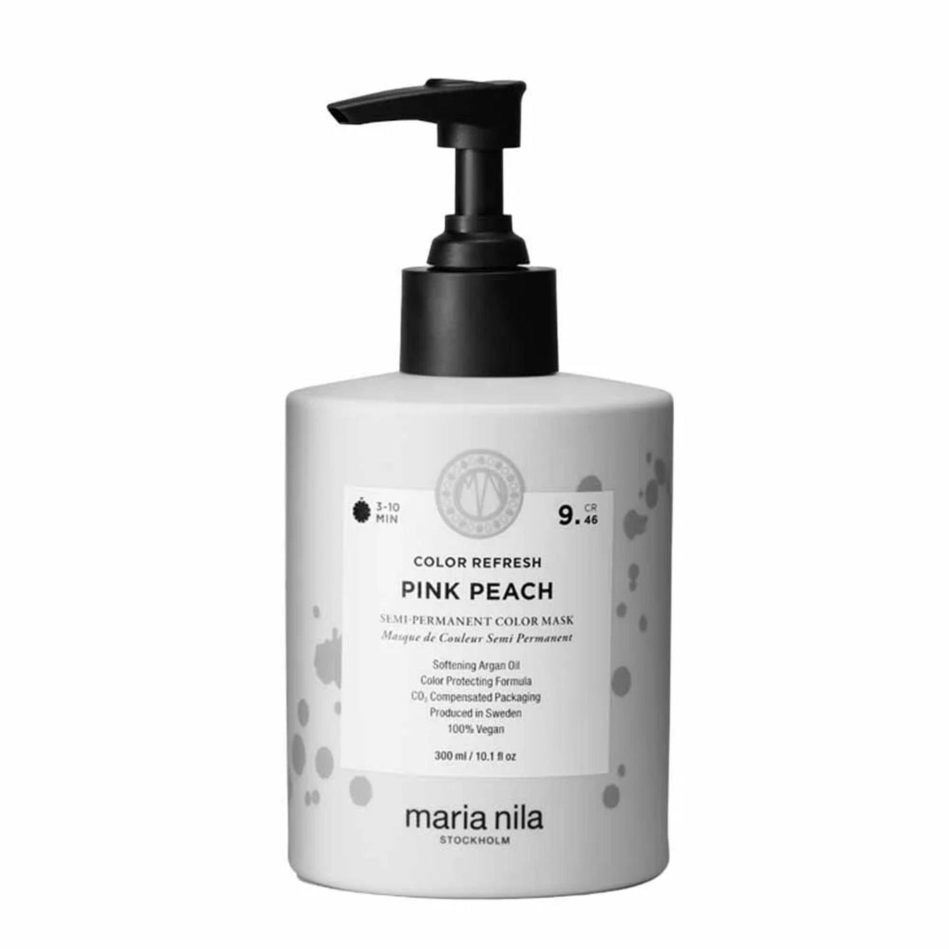 Maria Nila Colour Refresh Pink Peach 300ml peach pink colour depositing hair mask