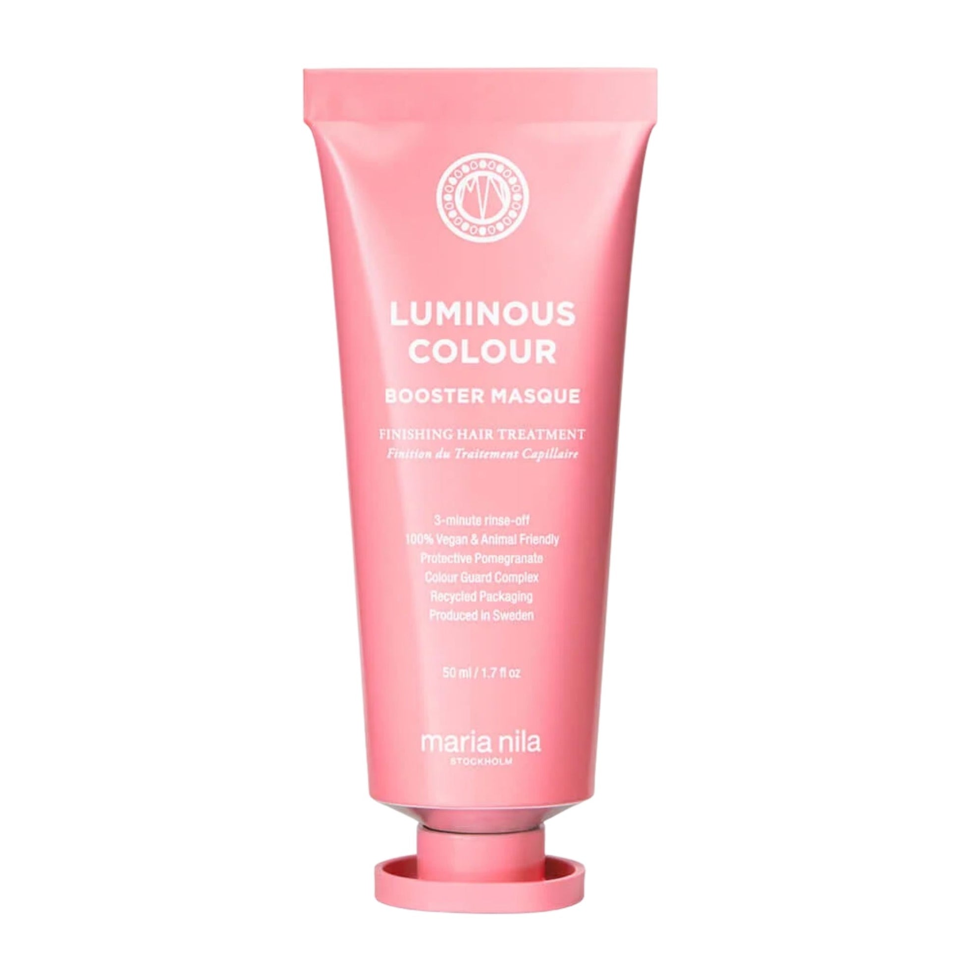 Maria Nila Luminous Colour Booster Masque 50ml colour protecting hair mask for coloured and dyed hair