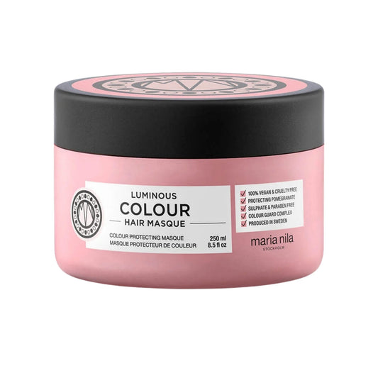 Maria Nila Luminous Colour Hair Masque 250ml deep conditioning colour protection mask for dyed hair