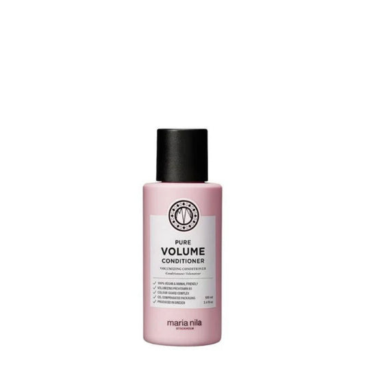 Maria Nila Pure Volume Conditioner 100ml volumising conditioner for fine hair and added body