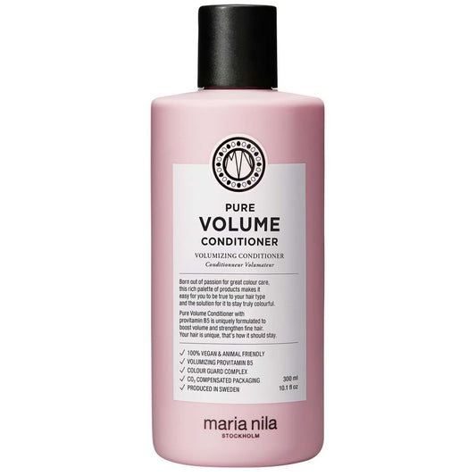 Maria Nila Pure Volume Conditioner 300ml volumising conditioner for fine and limp hair