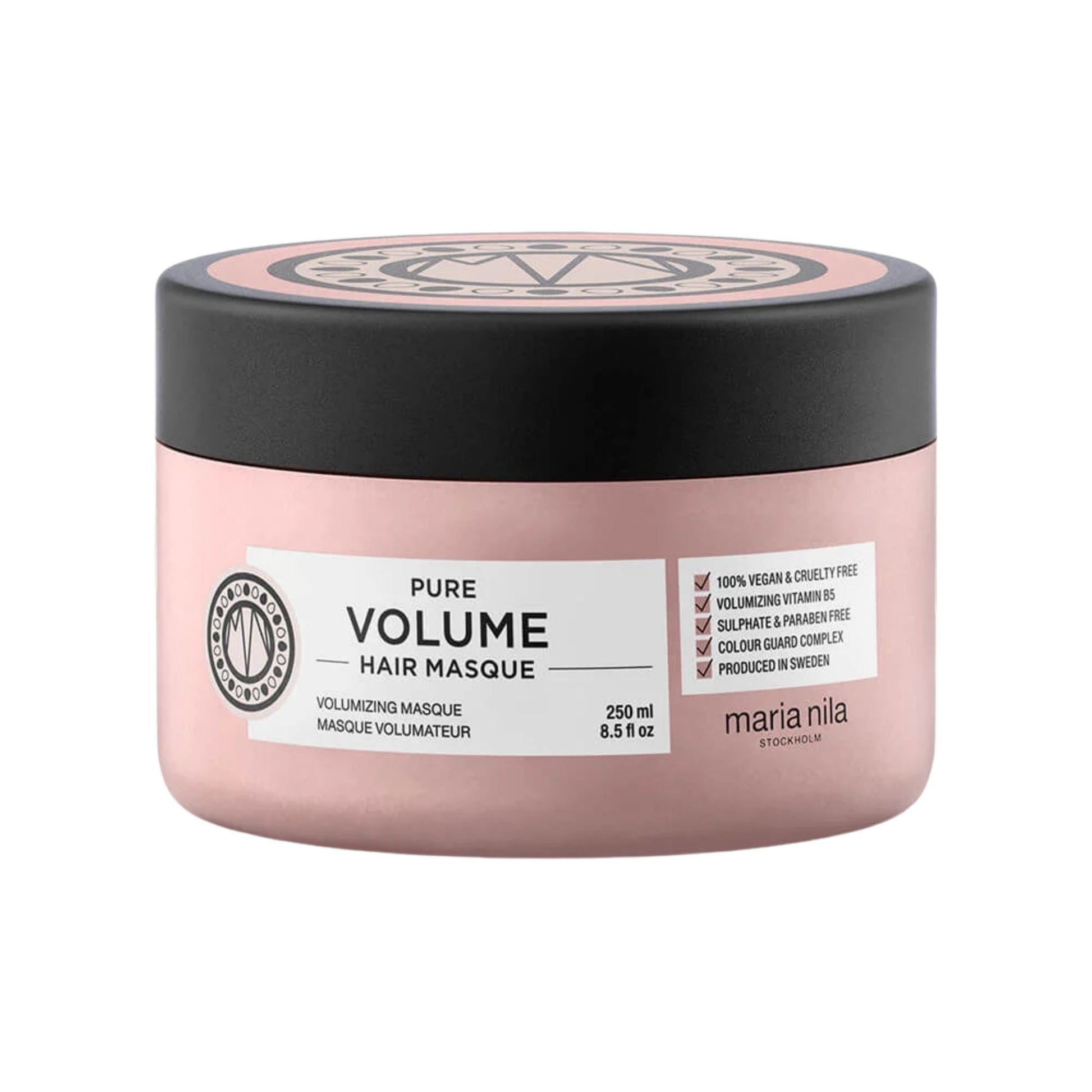 Maria Nila Pure Volume Hair Masque 250ml lightweight volumising treatment mask for fine hair