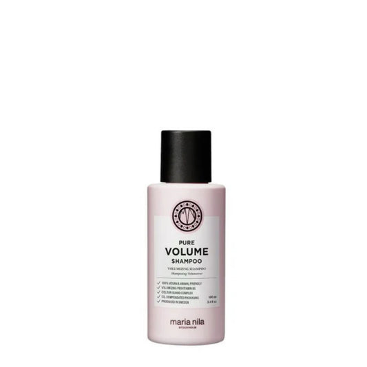 Maria Nila Pure Volume Shampoo 100ml travel volumising shampoo for fine and flat hair
