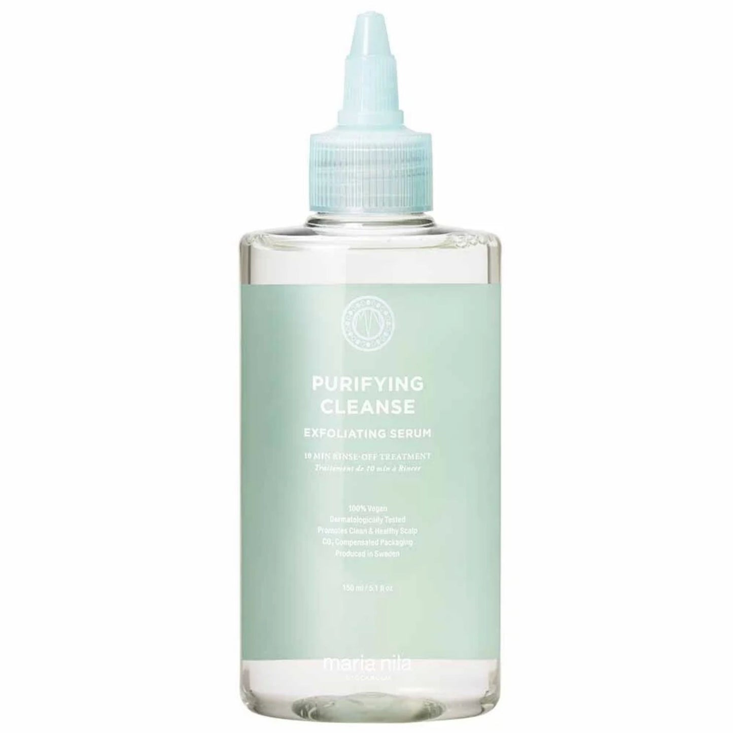 Maria Nila Purifying Cleanse Exfoliating Serum 150ml scalp exfoliating treatment for dandruff and buildup removal