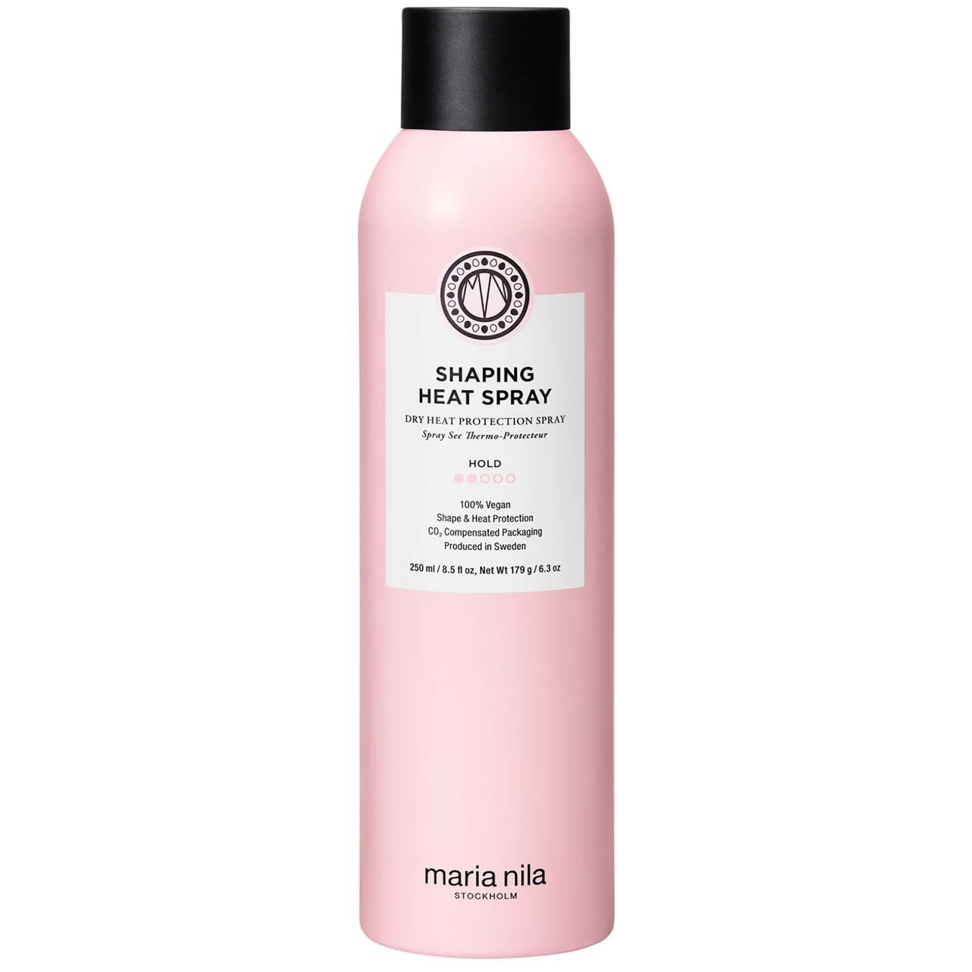 Maria Nila Shaping Heat Spray 250ml heat protection styling spray for hold and smooth finish