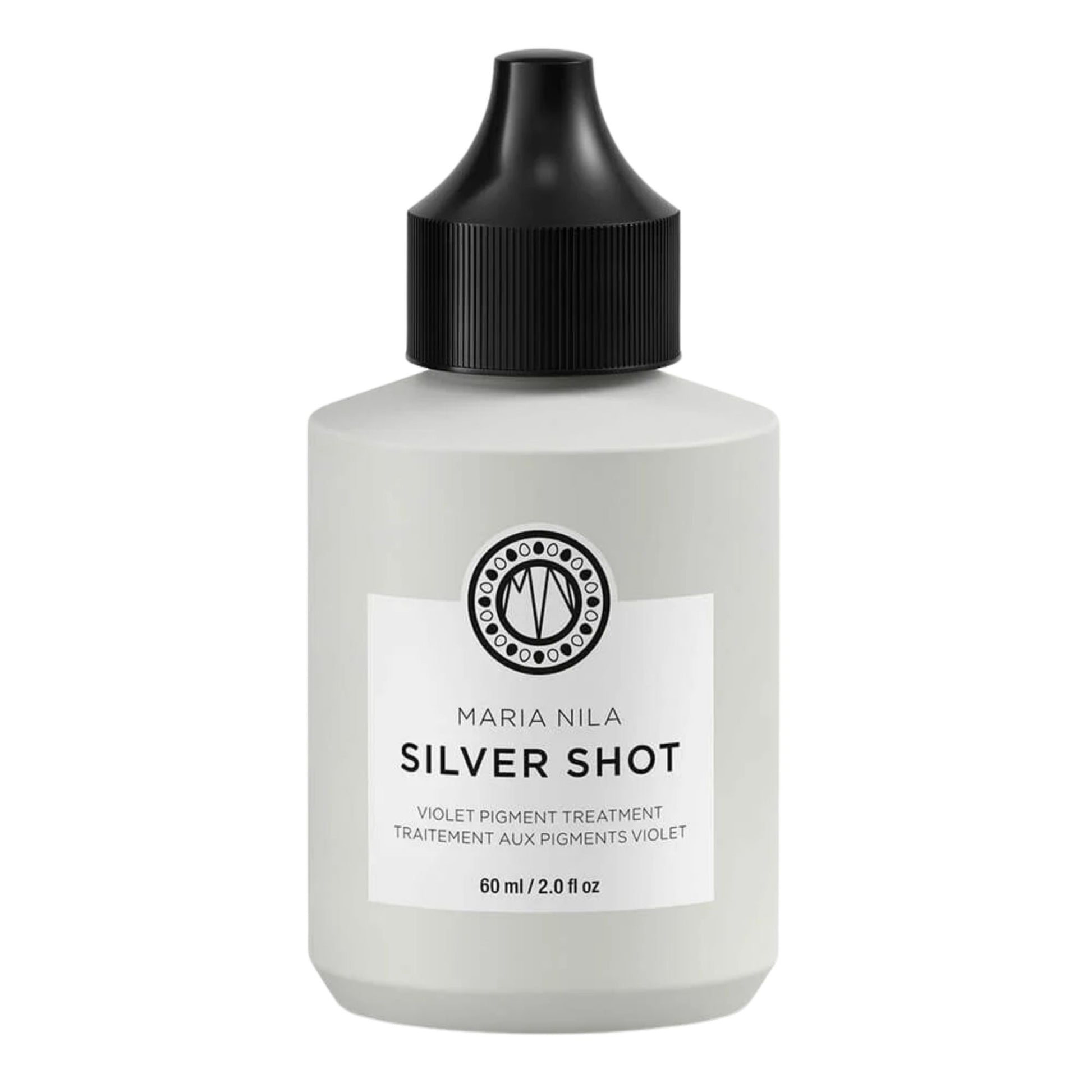 Maria Nila Silver Shot 60ml intense purple toning treatment for blonde and grey hair