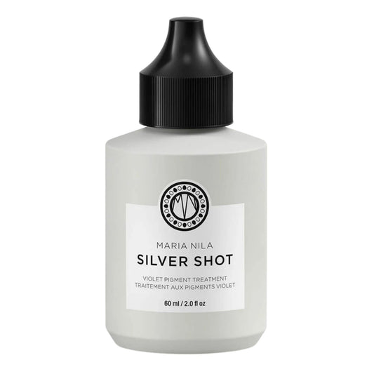 Maria Nila Silver Shot 60ml intense purple toning treatment for blonde and grey hair