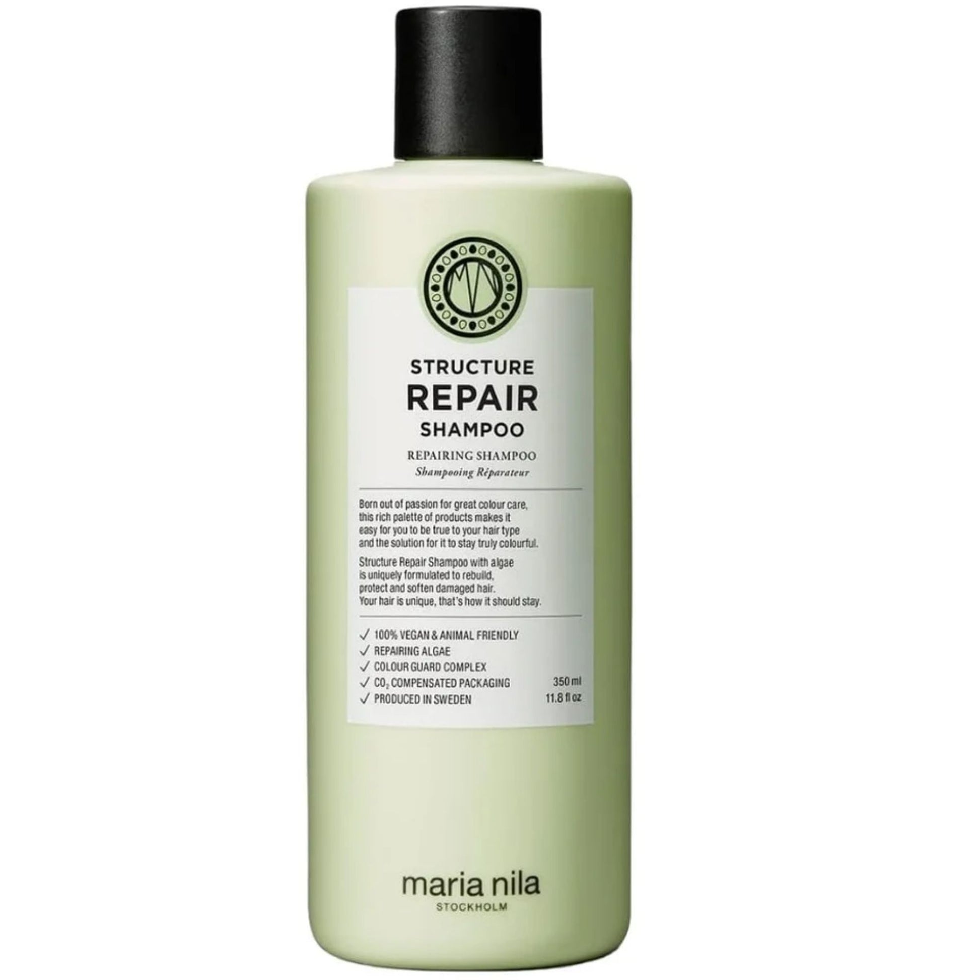 Maria Nila Structure Repair Shampoo 350ml repairing shampoo for dry and damaged hair