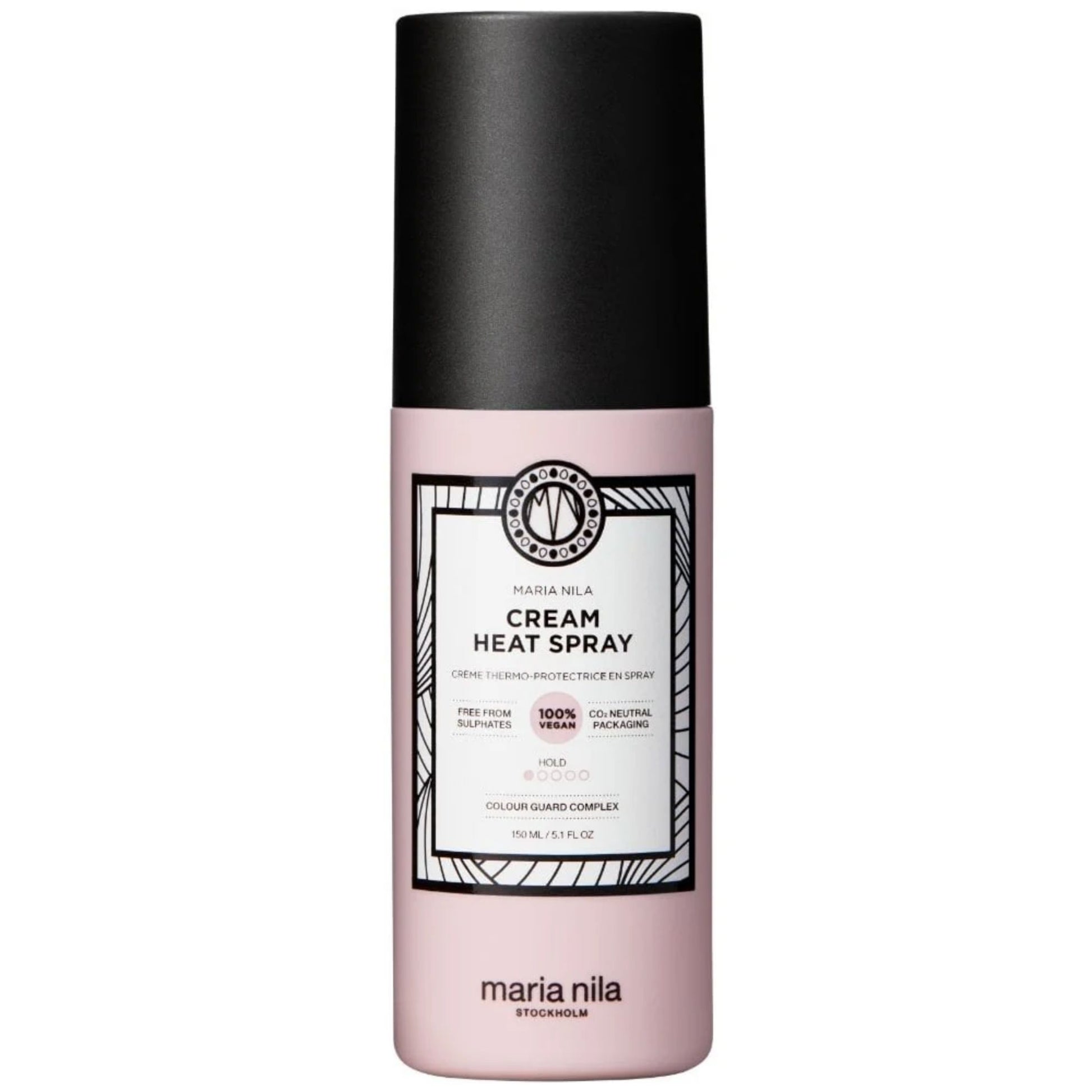 Maria Nila Style and Finish Cream Heat Spray 150ml heat protection styling cream spray