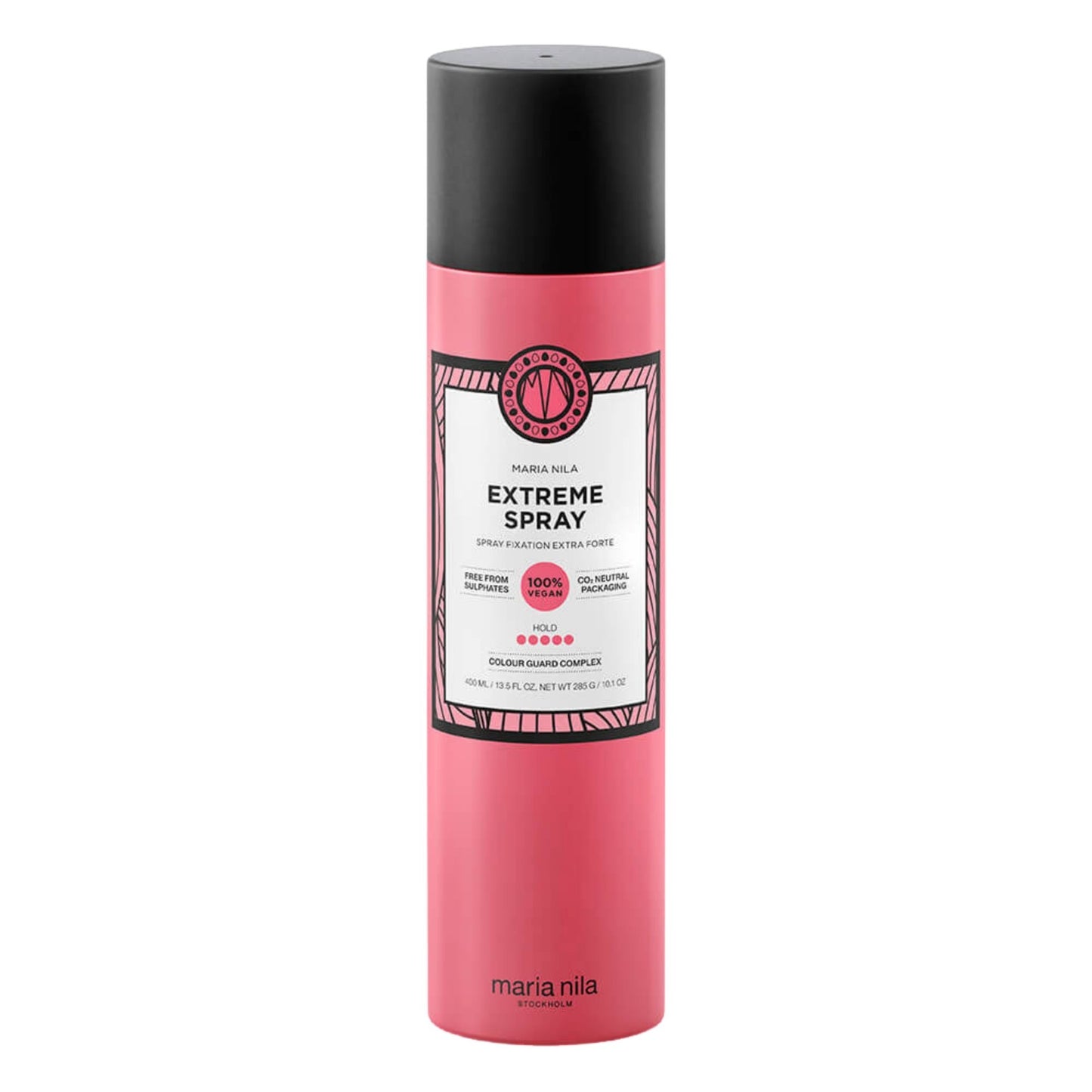 Maria Nila Style and Finish Extreme Spray 400ml strong hold hairspray for long lasting style