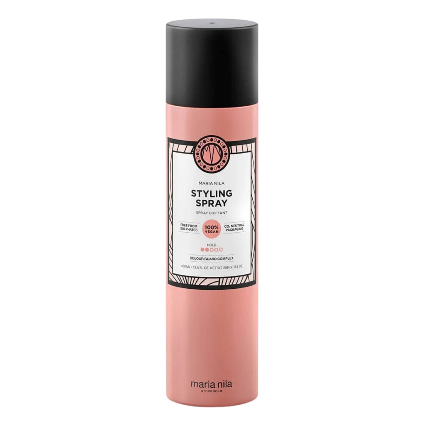 Maria Nila Style and Finish Styling Spray 400ml medium hold hairspray for flexible styling