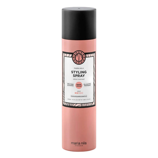 Maria Nila Style and Finish Styling Spray 400ml medium hold hairspray for flexible styling