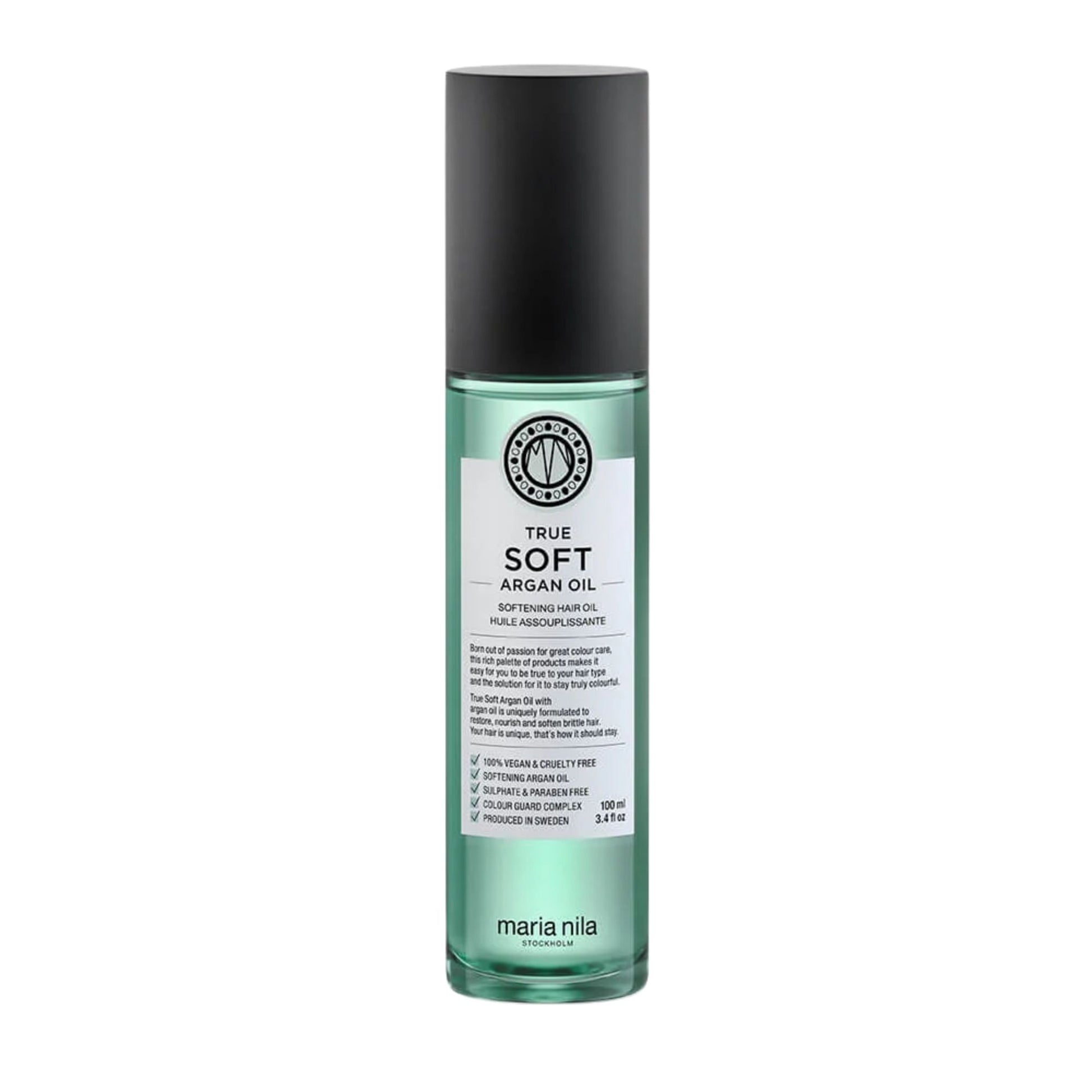 Maria Nila True Soft Argan Oil 100ml smoothing hair oil for dry and frizzy hair
